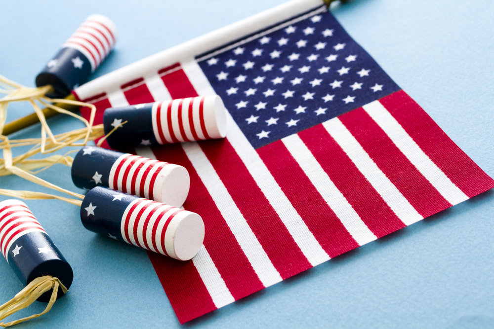 Weekly Rewind American flags